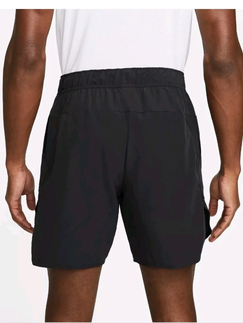 Nike Court Advantage 7” Black Tennis Shorts Mens Size Medium